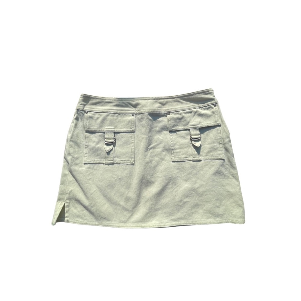 Vintage Pastel Green Express Mini Skirt